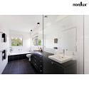 Nordlux Plafoniera FALLON IP20, nero dimmerabile