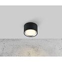 Nordlux LED Deckenleuchte / Downlight FALLON,  10cm / Hhe 6cm, 5.5W 2700K 500lm 110, 3-Step MOODMAKER Dimmung, schwarz