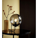 Nordlux Table lamp ALTON, E14, IP20, black/smoky