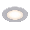 Apparecchio da incasso a soffitto LEONIS rotondo, Set di 3 IP65, bianco 