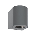 Nordlux LED Outdoor Wandleuchte CANTO 2, IP44, 12W 3000K 500lm 2x120, grau