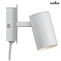 Nordlux Wall spot FRIDA, GU10, IP20, white