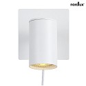 Nordlux Wall spot FRIDA, GU10, IP20, white