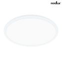Nordlux LED Ceiling luminaire OJA 60 Panel, 38W, 2700K, 3200lm, white