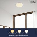 Nordlux LED Ceiling luminaire OJA 60 Panel, 38W, 2700K, 3200lm, white
