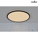 Nordlux Plafoniera OJA 60 regolabile IP20, nero opaco dimmerabile