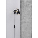 Nordlux Luminaire mural LOTUS E14 IP20, laiton, noir  
