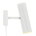 Nordlux Lampada da parete MIB 6 girevole GU10 IP20, Bianco
