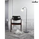 Nordlux Lampada da terra RAY 1-Lampadina E14 IP20, Cromo