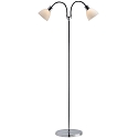 Lampadaire RAY  2 flammes E14 IP20, chrome
