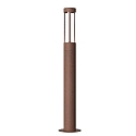 Lampadaire d'extérieur HELIX GU10 IP44, corten
