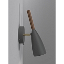 Nordlux Luminaire mural PURE GU10 IP20, gris Nordlux Luminaire mural PURE GU10 IP20, gris