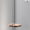 design for the people by Nordlux Nordlux LED Pendant luminaire ARTIST 25, 16W LED, 2700K, 1209lm, IP20, copper