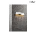 Applique da esterno FRONT 36 IP44, Bianco 