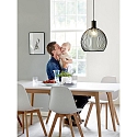 design for the people by Nordlux design for the people by Nordlux Pendant luminaire AVER 50, E27, IP20, black