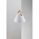 design for the people by Nordlux Pendelleuchte STRAP 16, GU10, wei