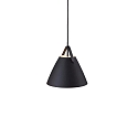 design for the people by Nordlux design for the people by Nordlux Pendant luminaire STRAP 27, 27cm, E27, IP20, metal, black