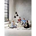design for the people by Nordlux design for the people by Nordlux Pendant luminaire STRAP 36, 36cm, E27, IP20, metal, black