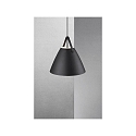 design for the people by Nordlux design for the people by Nordlux Pendant luminaire STRAP 48, 48cm, E27, IP20, metal, black