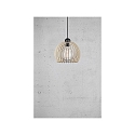 Nordlux Luminaire  suspension CHINO 25 E27 IP20, marron, noir  