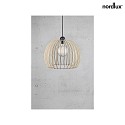 Nordlux Luminaire à suspension CHINO 40 E27 IP20, marron, noir  