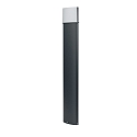 bollard lamp ENDURA STYLE ELLIPSE 90CM lateral light direction, elliptisk, switchable IP44, dark grey 