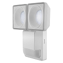 Applique da esterno ENDURA PRO FLOOD SENSOR 16W 2 elemento, con sensore, inclinabile IP55, bianco dimmerabile