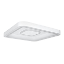 Luminaire de plafond SMART+ ORBIS STELLA 485X485MM RGB + TW angulaire, Tunable White, RGB, contrlable via WLAN / WIFI IP20