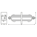 Ledvance TRACKLIGHT LINEAR CONNECTOR BK