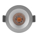 Ledvance Downlight SP FIX P 8W 930 PS DIM IP44 SI rigido, con interruttore, multipower, indietro IP44/IP20, argento