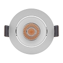 Ledvance downlight SP ADJ P 8W 927 PS DIM IP20 WT swivelling, with switch, multipower, set back IP20, white Ledvance downlight SP ADJ P 8W 927 PS DIM IP20 WT swivelling, with switch, multipower, set back IP20, white