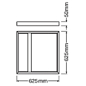 Ledvance PL 625 SURFACE MOUNT KIT H50 LEDV