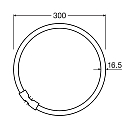 Ledvance LED R�hre T5 FC 40/55 EXTERNAL Ring-Form 2GX13 21,5W 3200lm 4000K 120� CRI 80-89 dimmbar