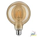 Paulmann LED Vintage Globe125, E27, 6.5W 1700K, Goldglas klar