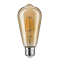 Paulmann Lampe LED forme capsule VINTAGE LED ST64 E27 6W 1.700K CRI >80 gradable