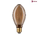 Paulmann Ampoules décoratives à filament B75 INNER GLOW SPIRAL LED Forme de poire E27 4W 200lm 1800K CRI >80 