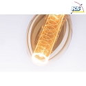 Paulmann Ampoules décoratives à filament B75 INNER GLOW SPIRAL LED Forme de poire E27 4W 200lm 1800K CRI >80 