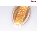 Paulmann Ampoules décoratives à filament B75 INNER GLOW SPIRAL LED Forme de poire E27 4W 200lm 1800K CRI >80 