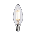 LED Filament Kerzenform C35, 230V, E14, 4.5W 2700K 470lm, klar