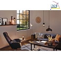 Paulmann LED Filament Top mirrored Lamp Drop SILVER, 230V, E27, 4.8W 2700K 360lm, dimmable, clear