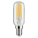 Paulmann LED Filament Rhre T25, 230V, E14, 4.8W 2700K 470lm, dimmbar, Glas klar