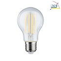 Paulmann LED Filament Lamp Pear A60, 230V, E27, 7.5W 2700K 806lm, dimmable, clear