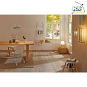Paulmann LED Filament Lamp Pear A60, 230V, E27, 7.5W 2700K 806lm, dimmable, clear