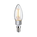 Paulmann Lampadina a candela B35 Dim-To-Warm E14 5W 470lm 1800-3000K CRI >80 dimmerabile