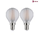 Paulmann Lampadina a goggia P45 Set di 2 E14 4,5W 470lm 2700K CRI >80 