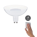 Paulmann LED Reflektorlampe Edition Special,  10cm, innenverspiegelt, 230V, GU10, 4.9W 3000K 360lm, 3step dimmbar, Wei