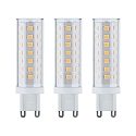 Lampadina con base a innesto STS LED Set di 3 G9 5W 470lm 4000K CRI >80 