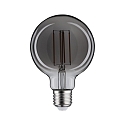 Paulmann LED Filament Globelampe G95 VINTAGE 1879, 230V, E27 , 8W 1800K 360lm, dimmbar, Rauchglas