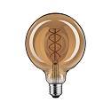Paulmann LED Filament Globe125 VINTAGE 1879, Spiral, 230V, E27, 4W 1800K 230lm, dimmbar, Goldglas