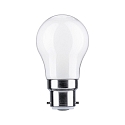 LED Tropfenlampe B22d, 4,7W, 2700K, 470lm, dimmbar, matt